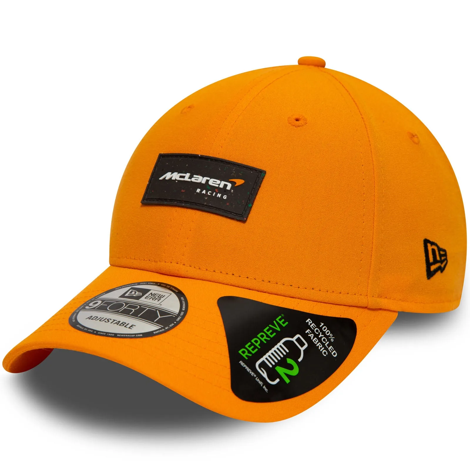 New Era McLaren Racing Repreve 9FORTY Baseball Cap - Orange