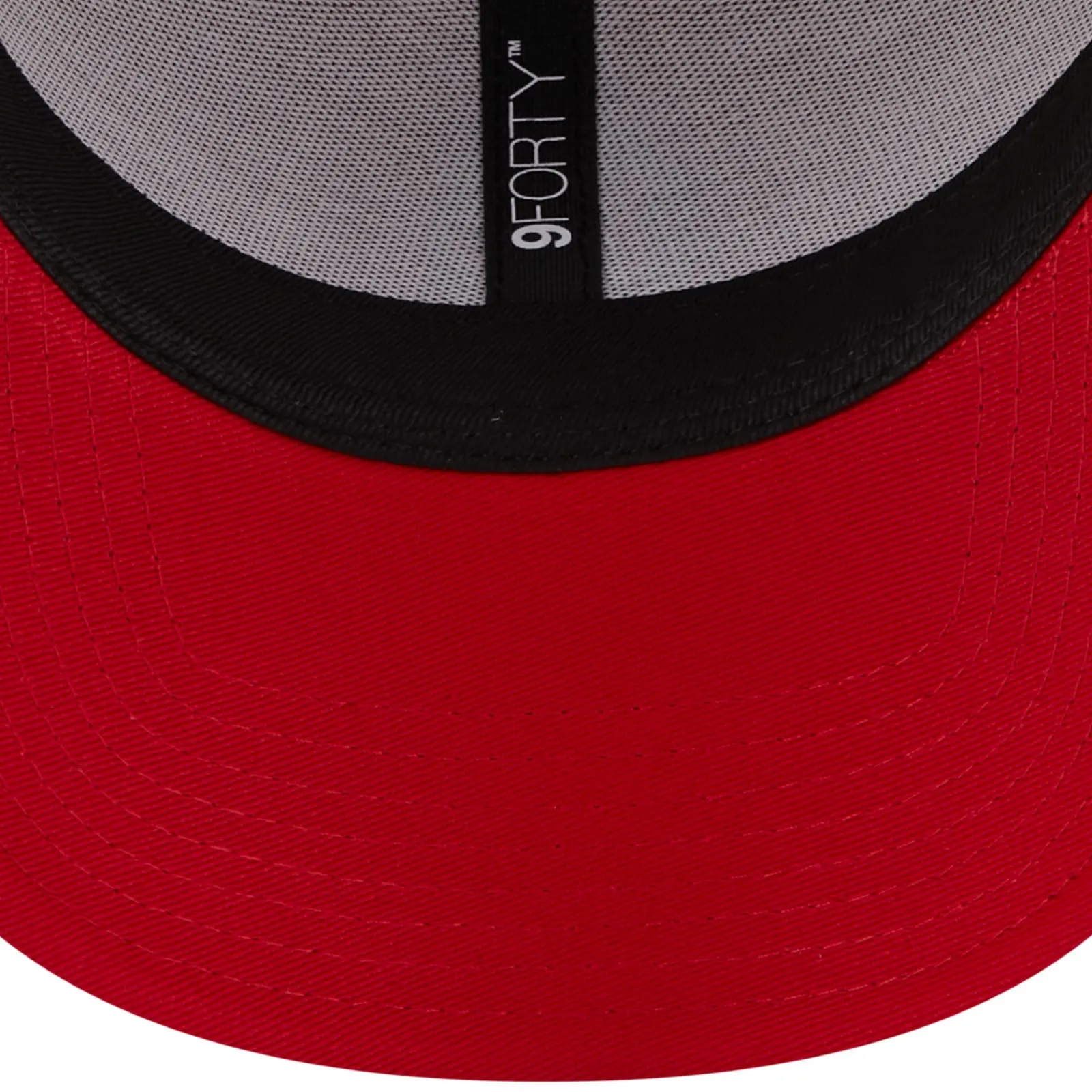 New Era Mens AC Milan 9FORTY Baseball Cap - Red