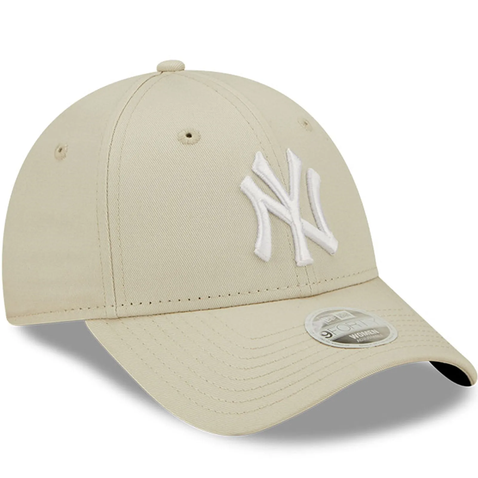 New Era New York Yankees 9FORTY League Essentials Baseball Cap  - Cream