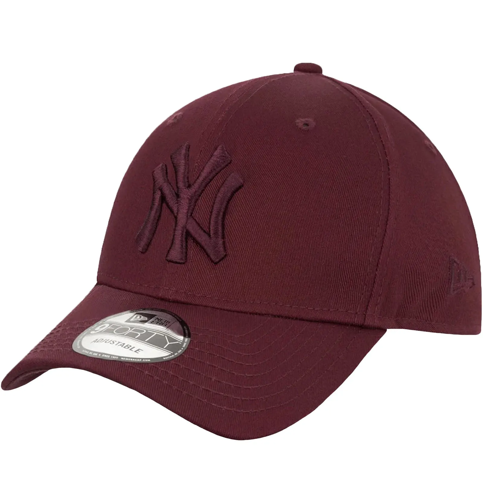 New Era New York Yankees 9FORTY Snapback MLB Baseball Cap - Maroon