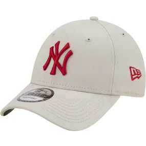 New Era New York Yankees League Essentials 9FORTY Baseball Cap - Stone