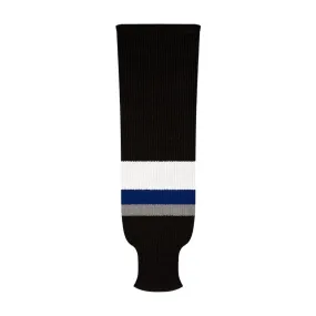 NHL Pattern 9800 Knit Hockey Socks: Tampa Bay Lightning 1992 Black