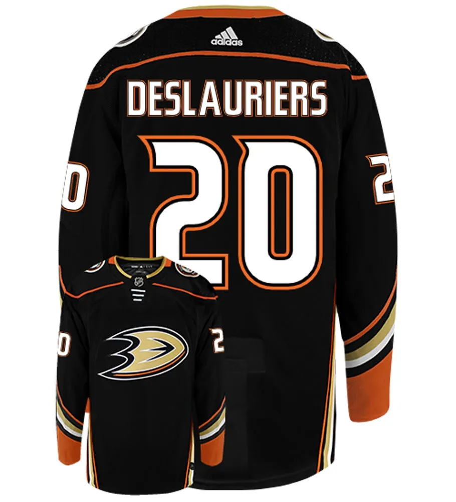 Nicolas Deslauriers Anaheim Ducks Adidas Authentic Home NHL Hockey Jersey     