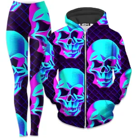 Night Trek Zip-Up Hoodie and Leggings Combo