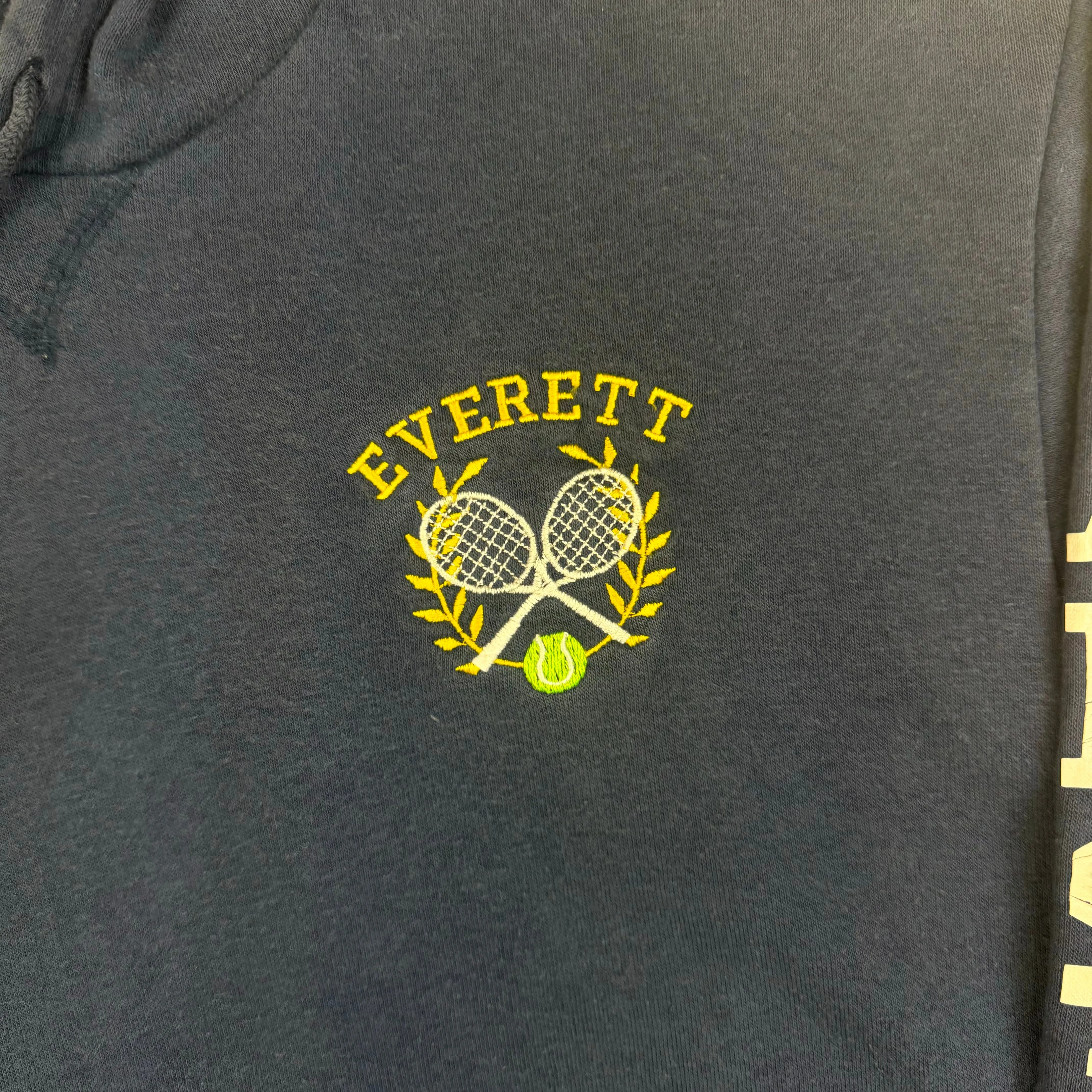 Nike 90's Everett Varsity Tennis Hooded Sweatshirt Navy