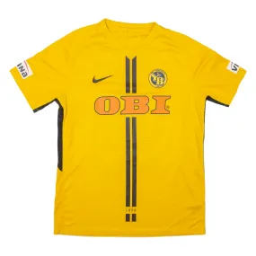 NIKE BSC Young Boys Mens Football Shirt Jersey Yellow L