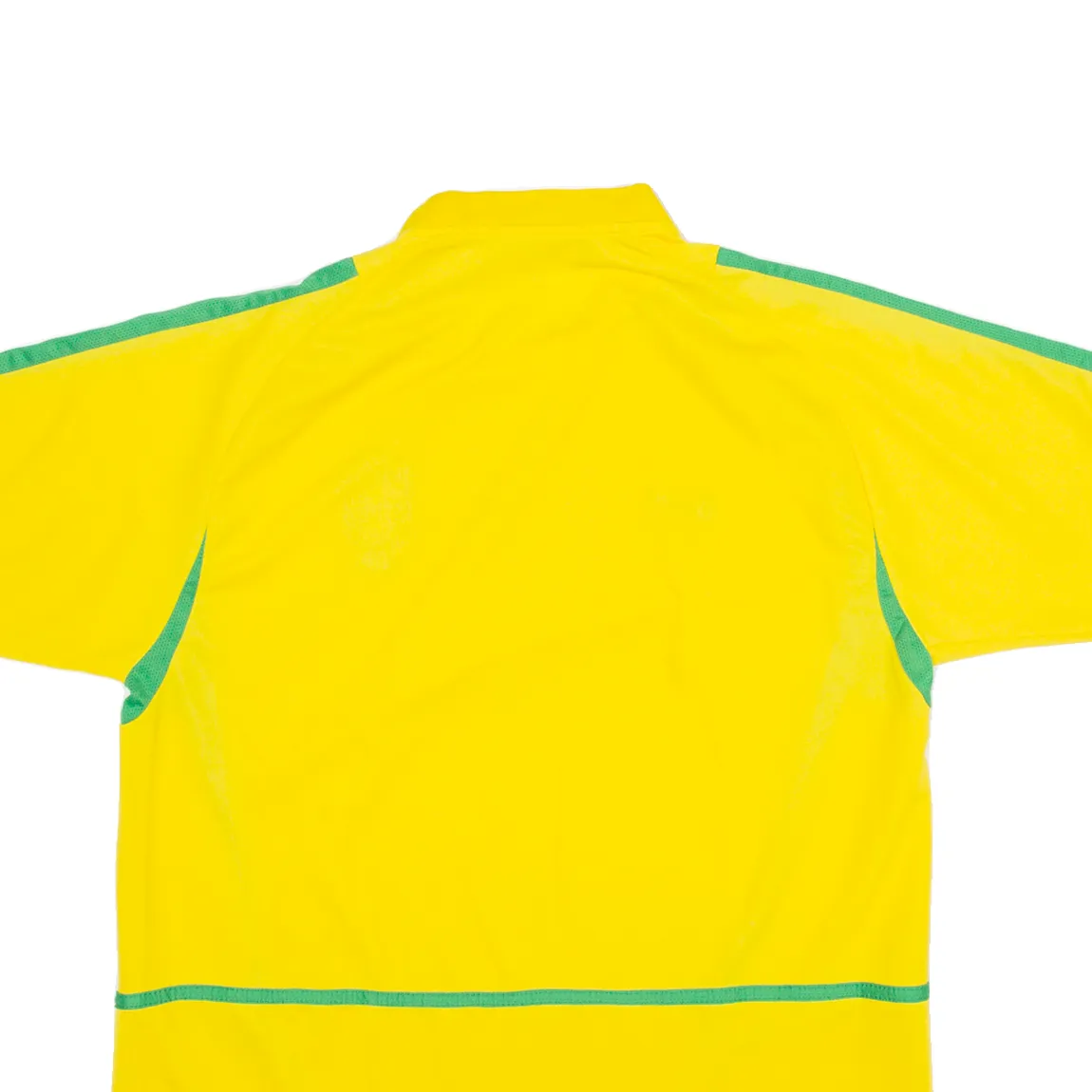 NIKE CBF Brazil Mens Football Shirt Jersey Yellow M