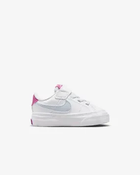 NIKE INFANT COURT LEGACY - WHITE/ FOOTBALL GREY