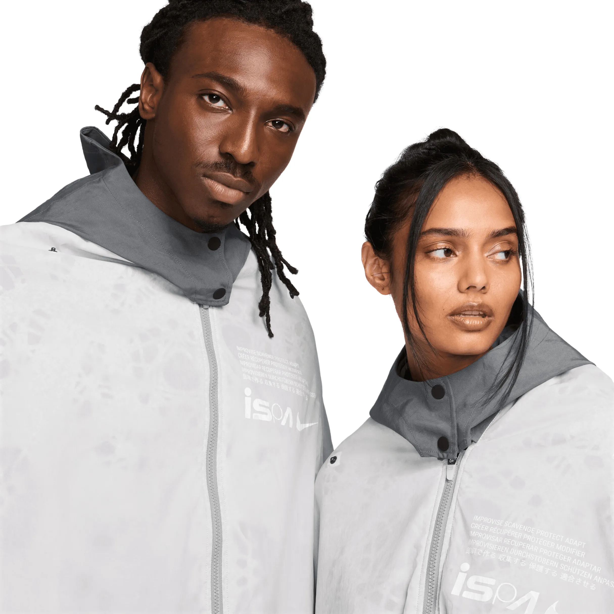 Nike ISPA Metamorph Poncho - Photon Dust/Iron Grey/Dark Stucco