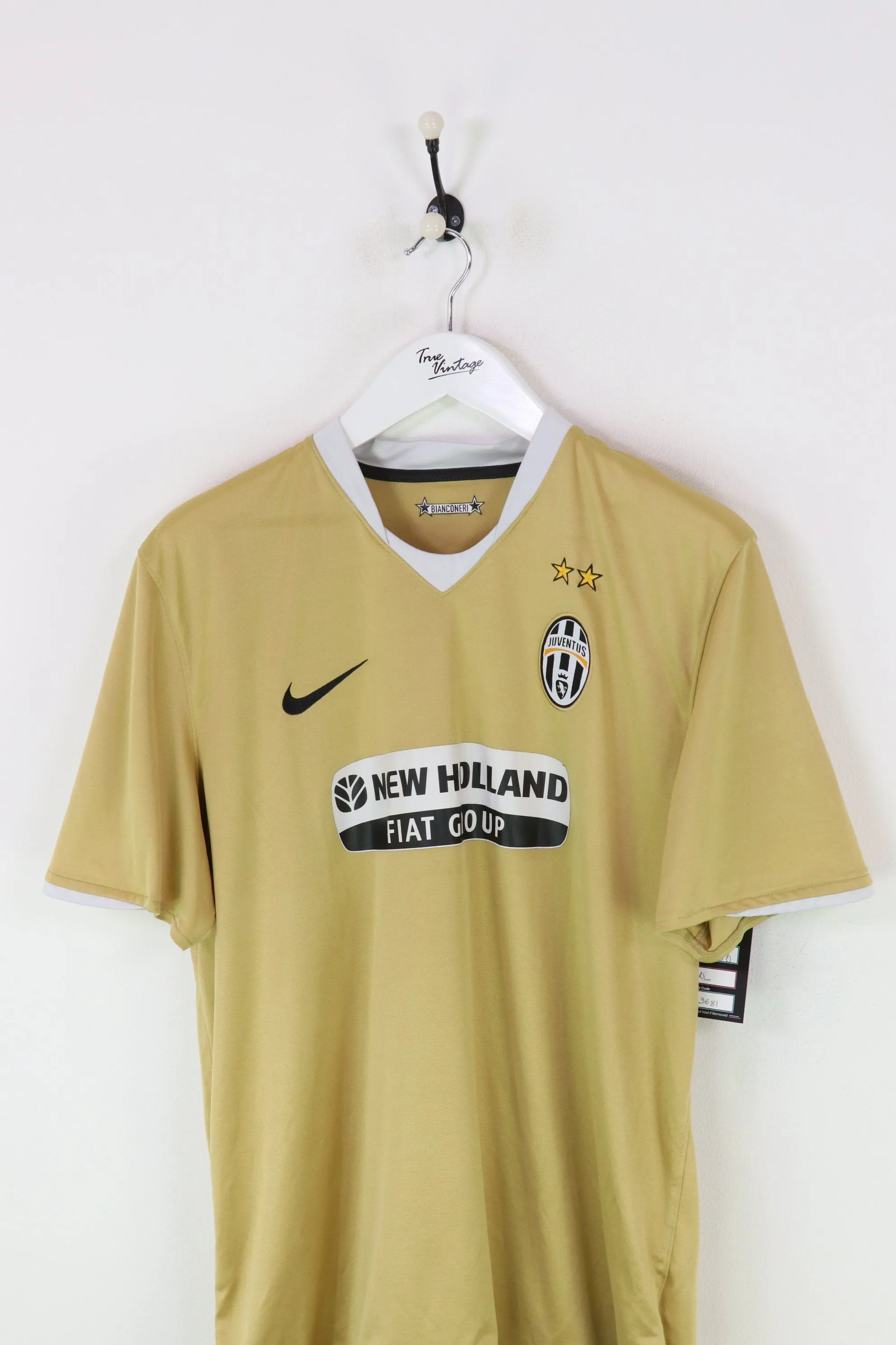 Nike Juventus Football Shirt Gold XL