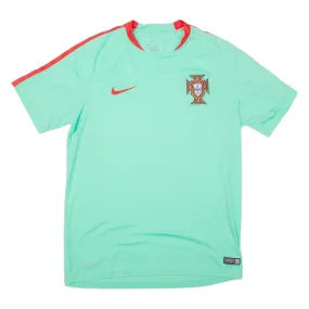 NIKE Portugal National Team Away Mens Football Shirt Jersey Green L