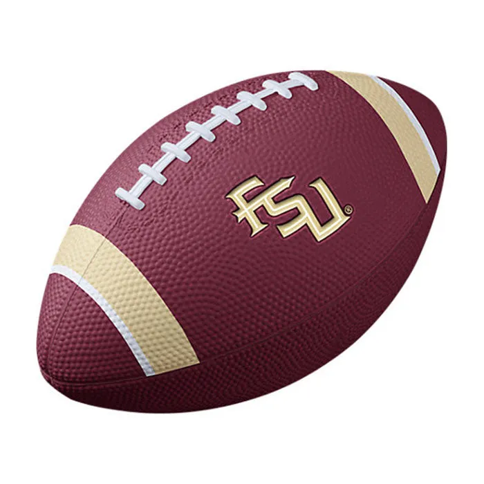 Nike Rubber Football with Stacked FSU