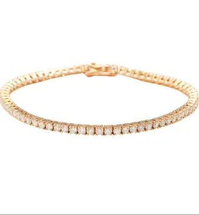 Off-Duty Classic Diamond Tennis Bracelet