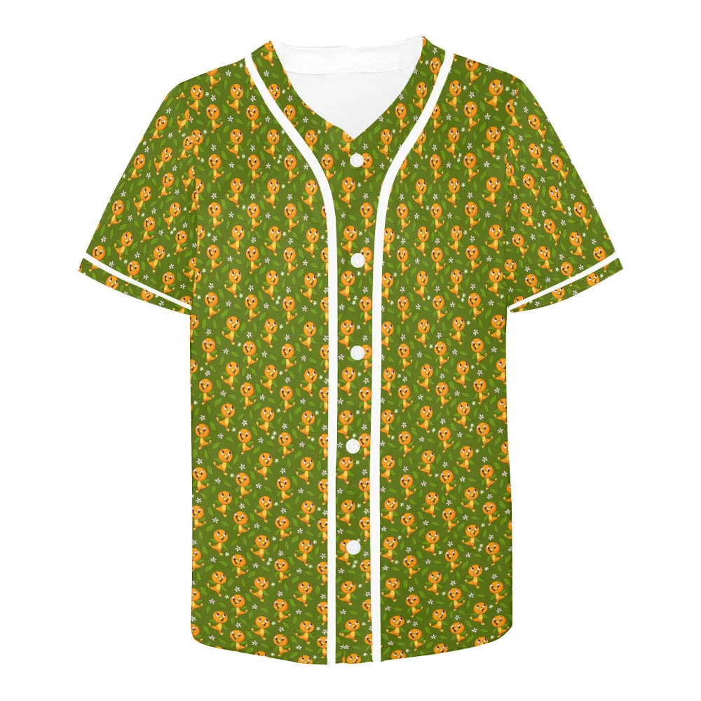 Orange Bird Baseball Jersey