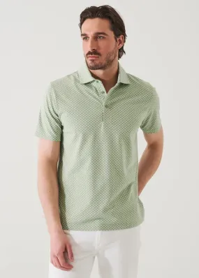 Patrick Assaraf Knit Polo- Eden