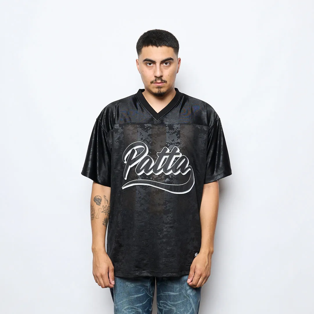 Patta - Digi Lobi Mesh Football Jersey (Black)