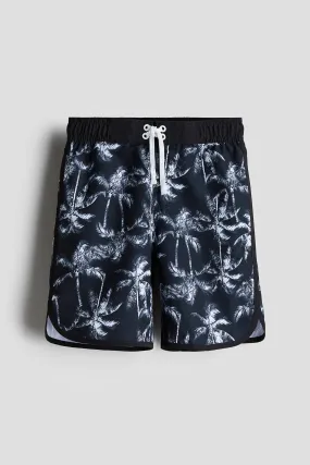 Patterned Swim Shorts