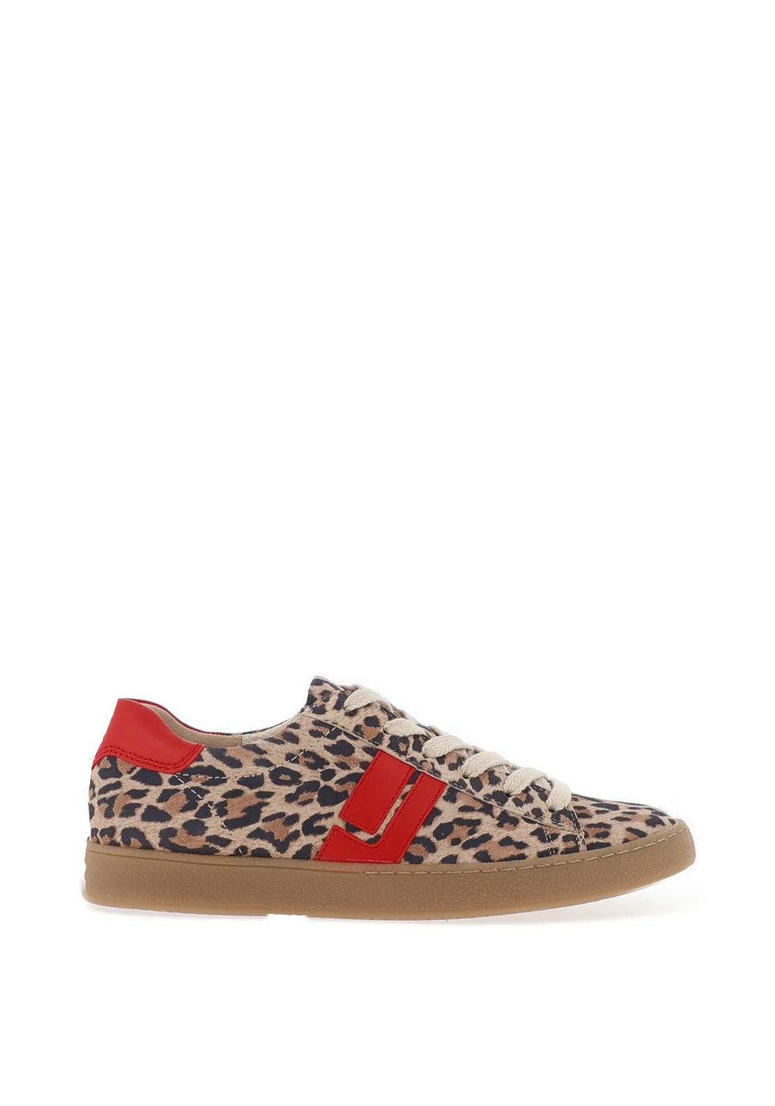 Paul Green Leopard Print Trainers, Brown