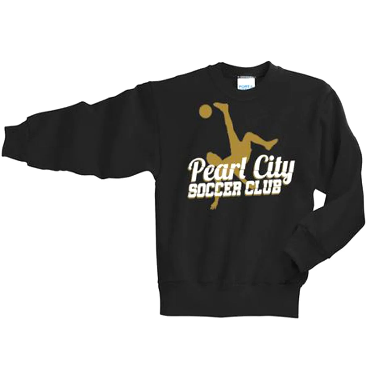 Pearl City Soccer Club Youth Crewneck Sweatshirt - Last Chance Design