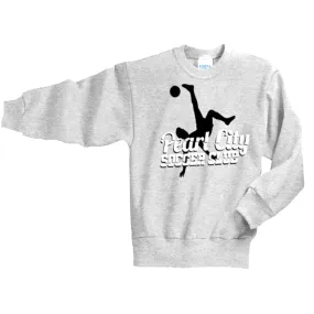 Pearl City Soccer Club Youth Crewneck Sweatshirt - Last Chance Design