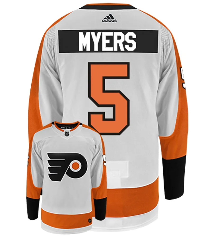 Philippe Myers Philadelphia Flyers Adidas Authentic Away NHL Hockey Jersey     