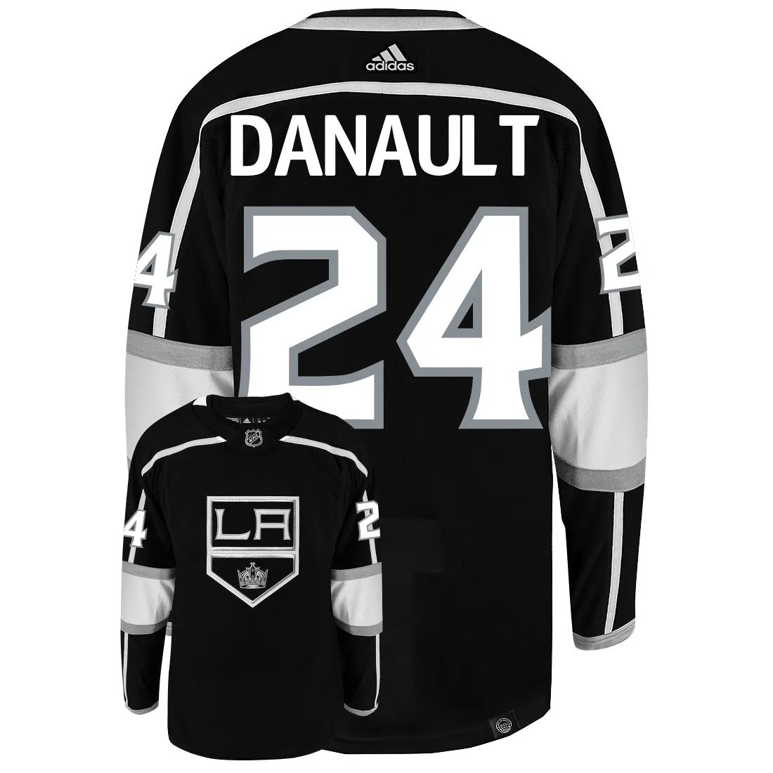 Phillip Danault Los Angeles Kings Adidas Primegreen Authentic NHL Hockey Jersey     