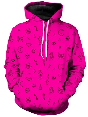 Pink Pattern Unisex Hoodie