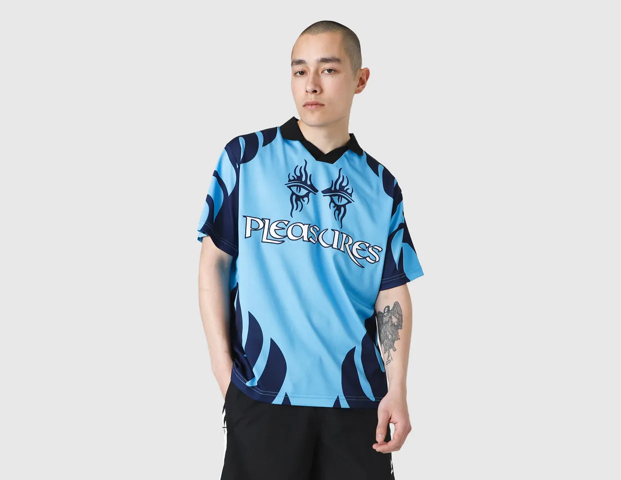 Pleasures Afterlife Soccer Jersey / Blue