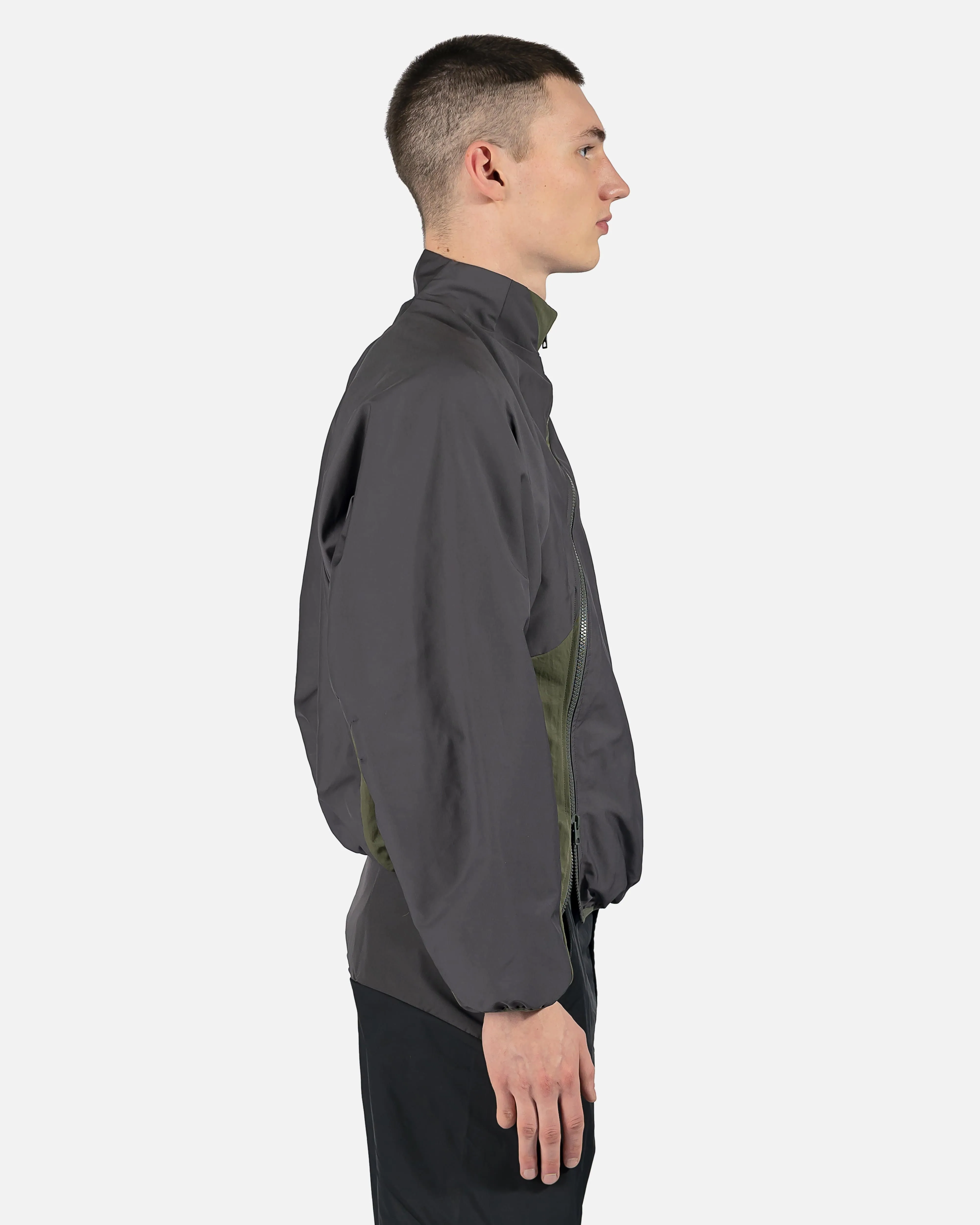 POST ARCHIVE FACTION (P.A.F) 4.0+ Technical Jacket Right in Olive Green