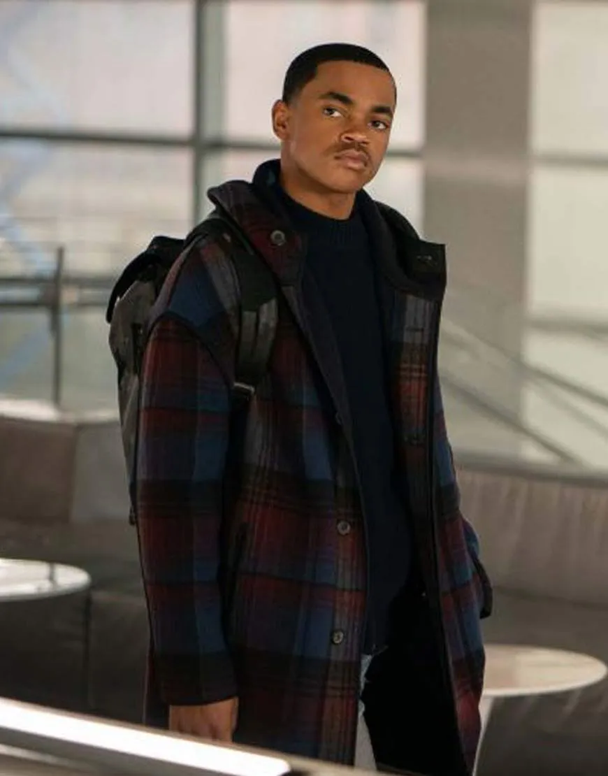 Power Book II Ghost Michael Rainey Jr. Plaid Jacket | ujackets.com