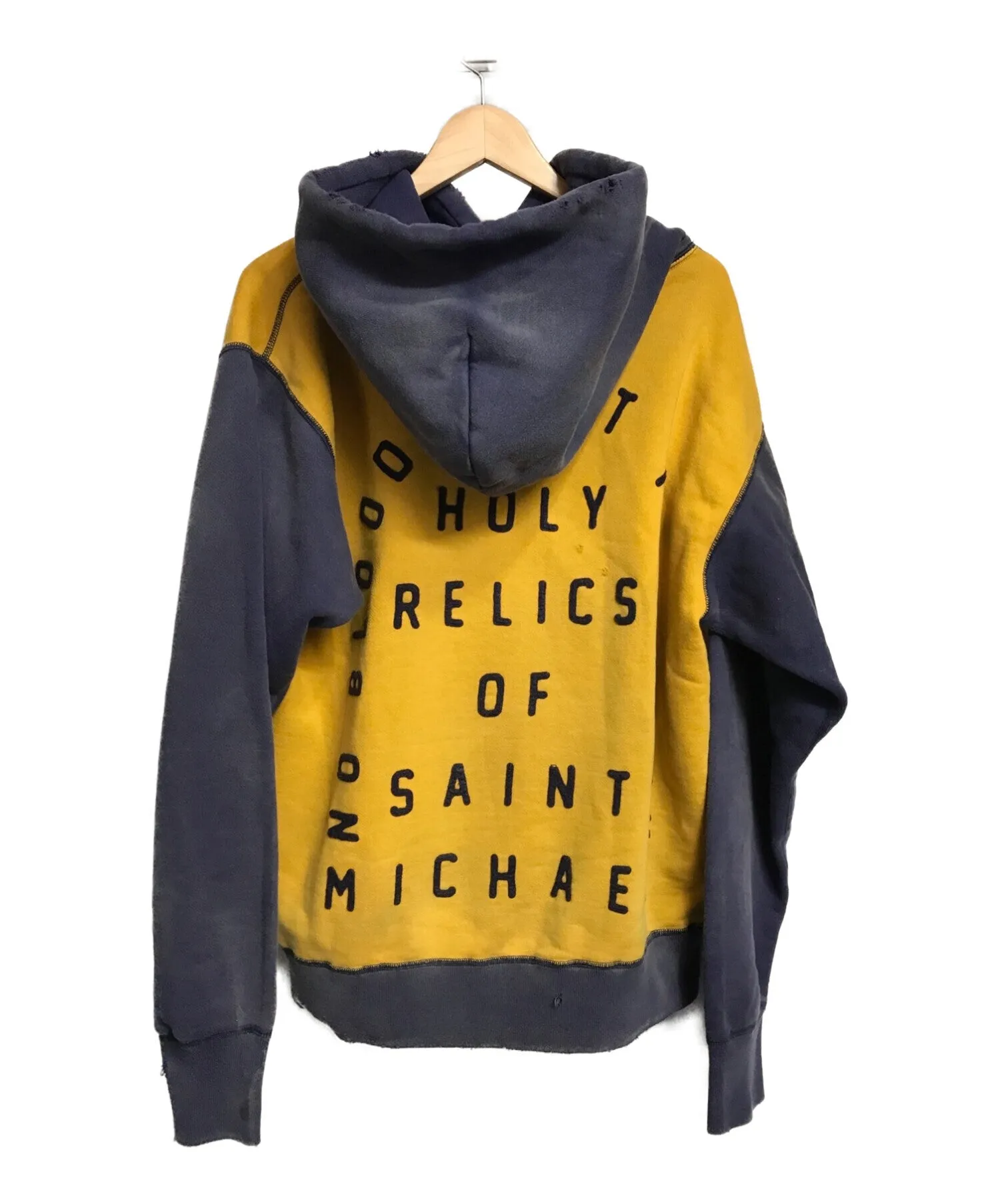 [Pre-owned] SAINT MICHAEL Holy Relics Felt Hoodie SM-A21-0000-035