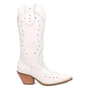 Pretty N' Pink Embroidered Studded Snip Toe Cowboy Boots