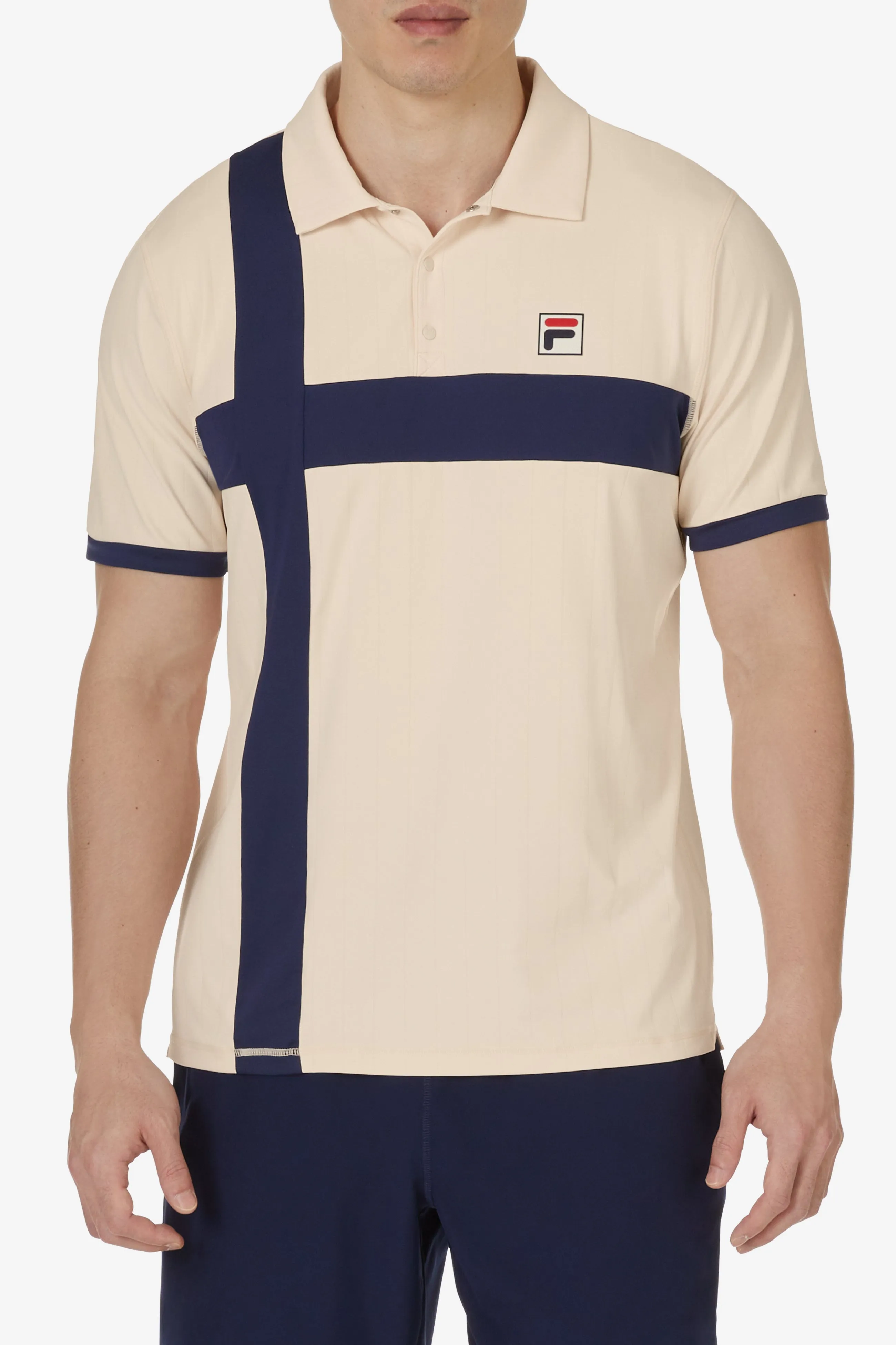 Pro Tennis Heritage Pin Stripe Polo