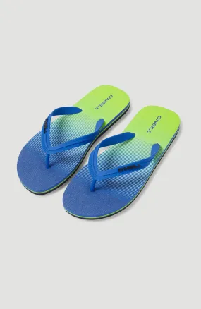 Profile Gradient Sandals | Dark Blue Simple Gradient