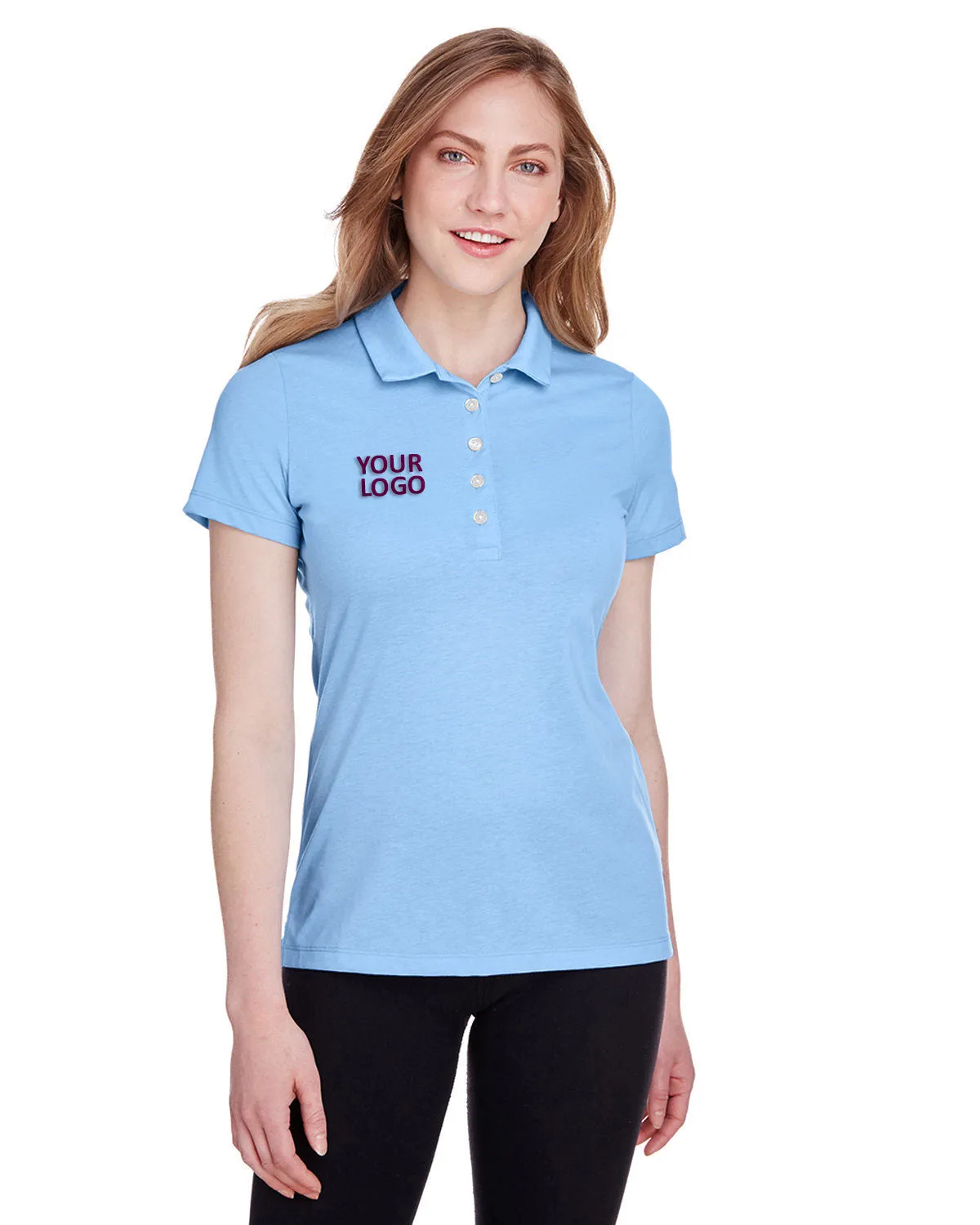 Puma Golf Ladies Fusion Polo, Blue Bell