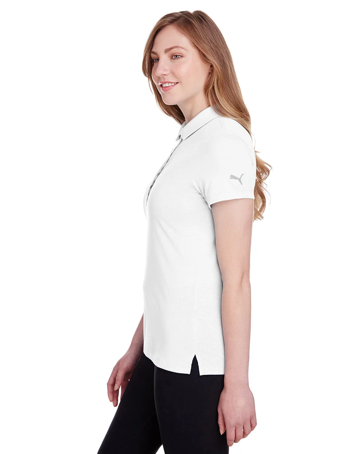 Puma Golf Ladies Fusion Polo, Bright White