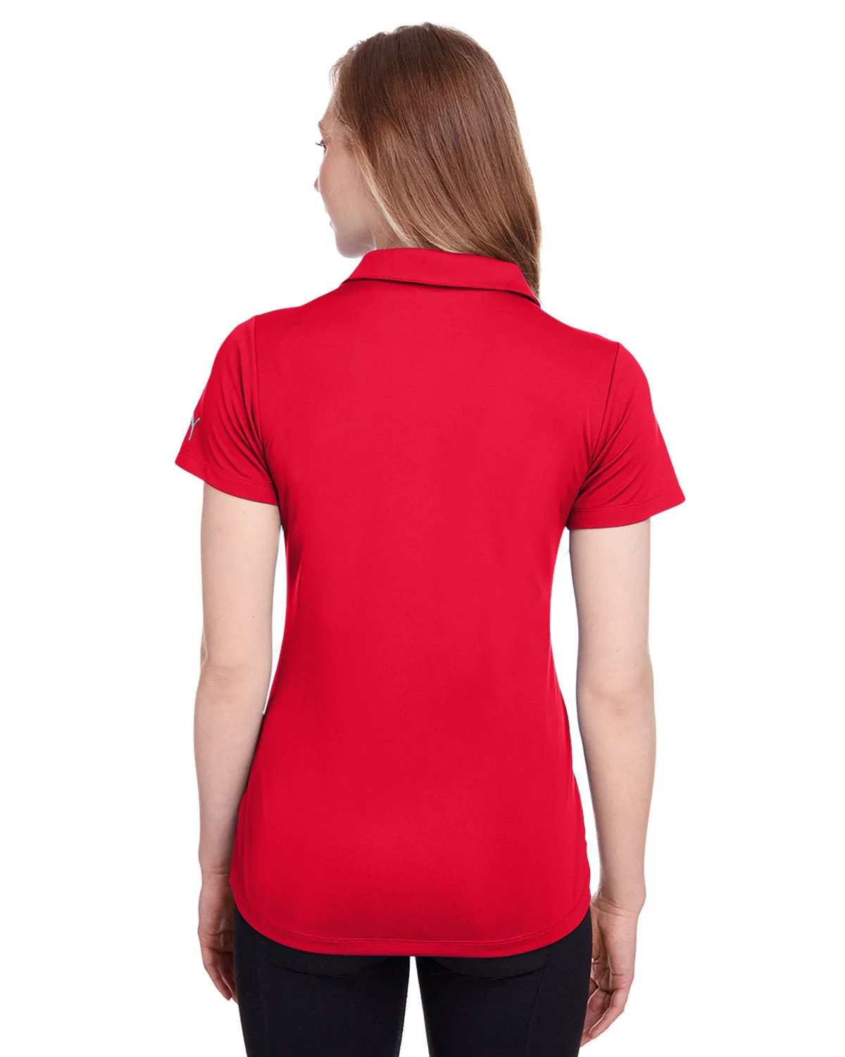 Puma Golf Ladies Icon Golf Polo, High Risk Red