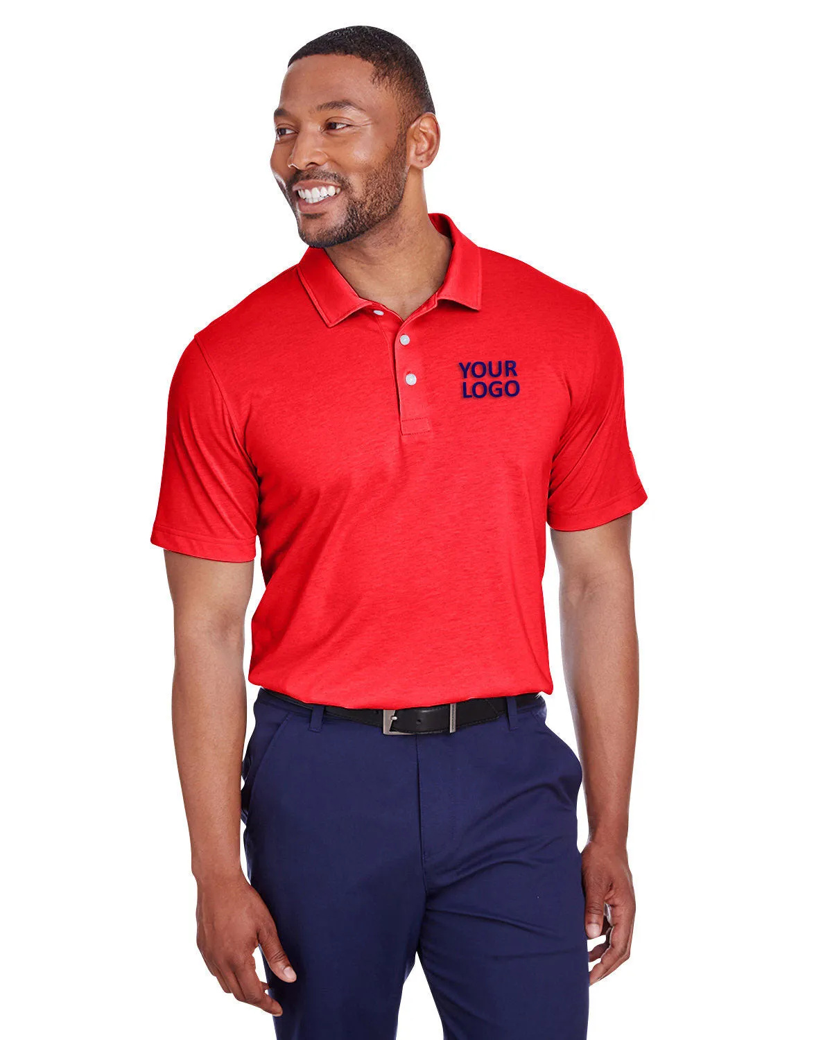 Puma Golf Men's Fusion Polo, High Risk Red