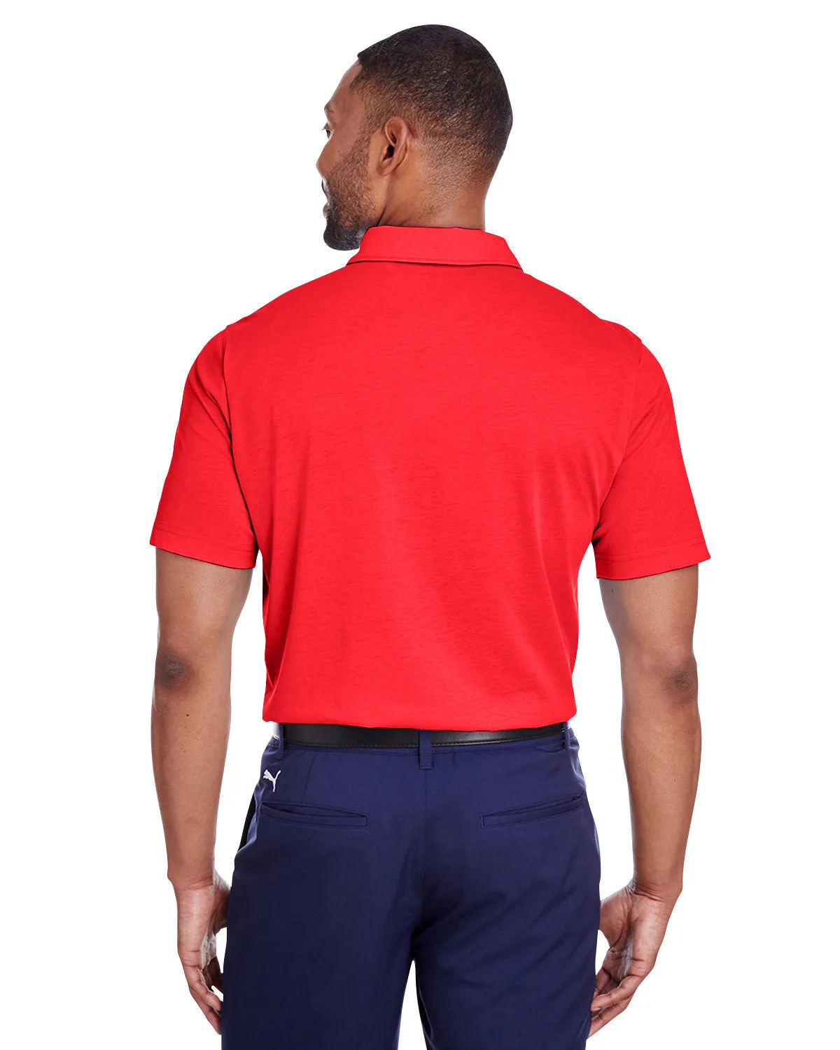 Puma Golf Men's Fusion Polo, High Risk Red