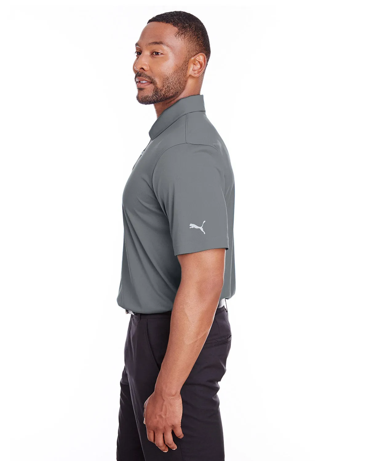 Puma Golf Men's Icon Golf Polo, Quiet Shade