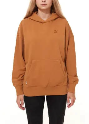 PUMA Infuse Oversize Hoodie Felpa in cotone da donna 535643-74 Marrone