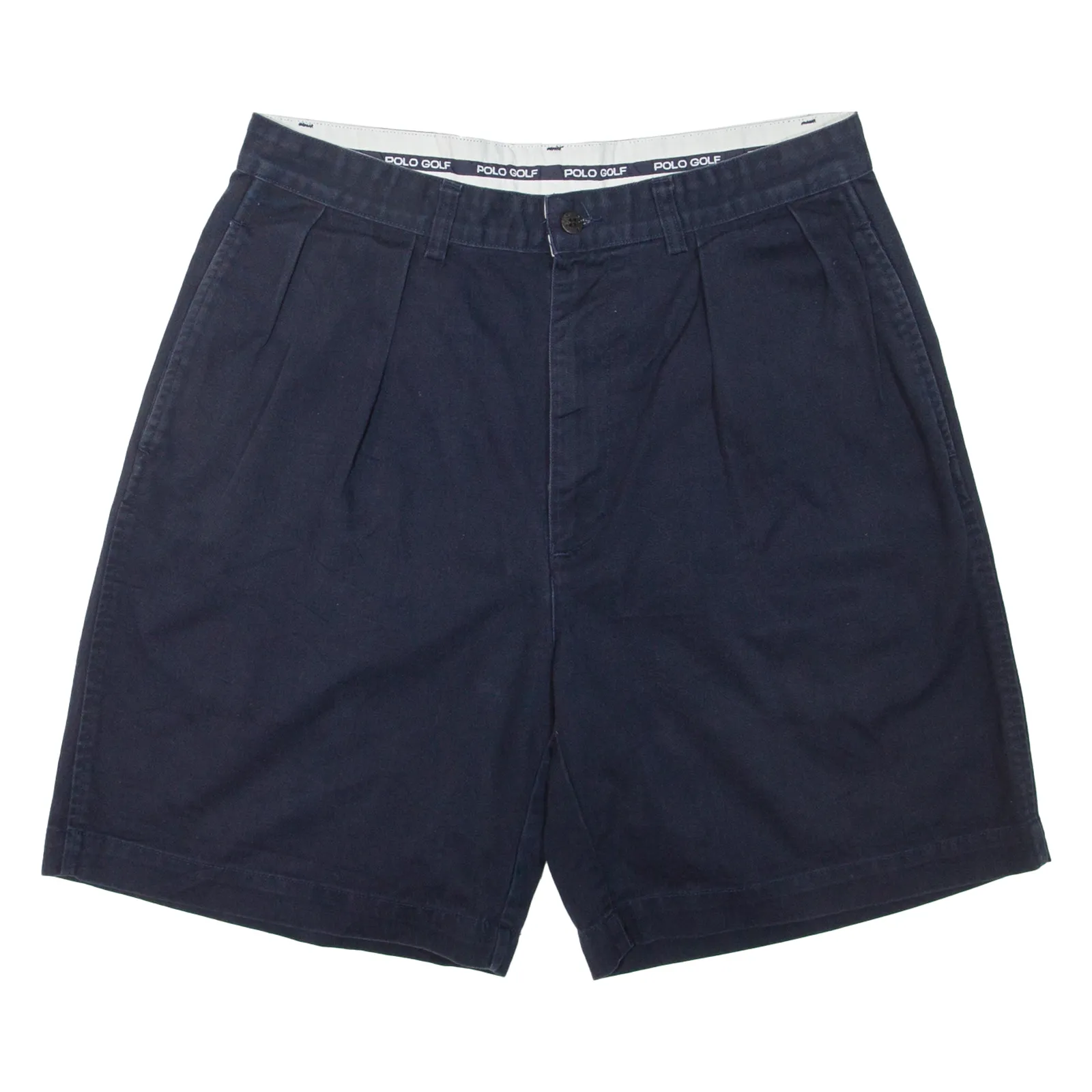 RALPH LAUREN POLO GOLF Mens Chino Shorts Blue M W32