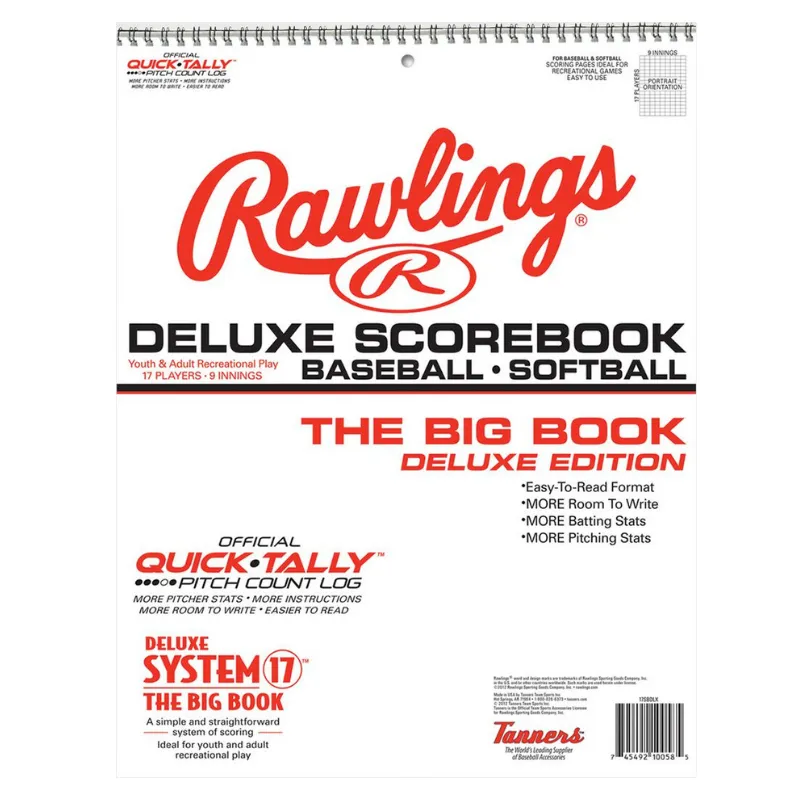 Rawlings Big Book Baseball Scorebook