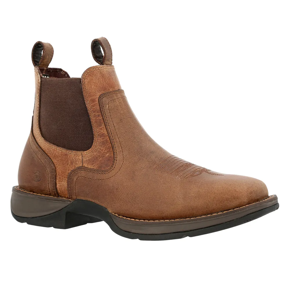 Red Dirt Rebel Square Toe Pull On Boots