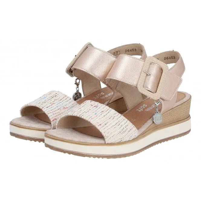 Remonte  Womens D6453-31 Pink Multi Sandals