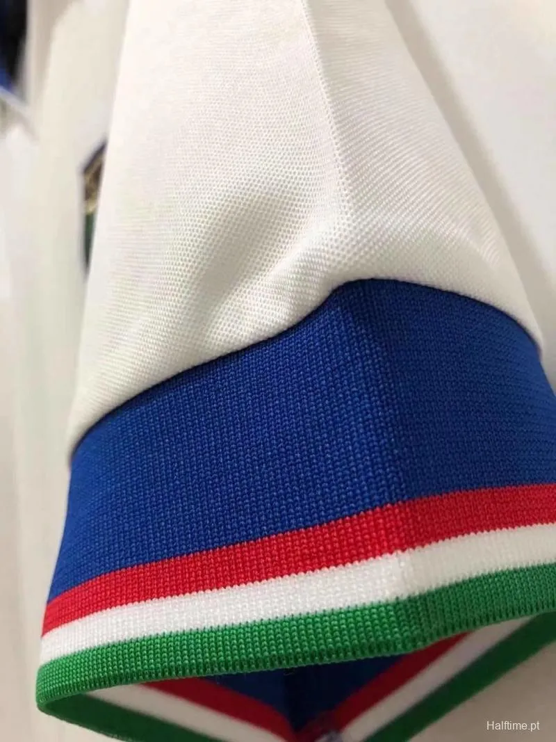 Retro 1982 Italy Away White Soccer Jersey