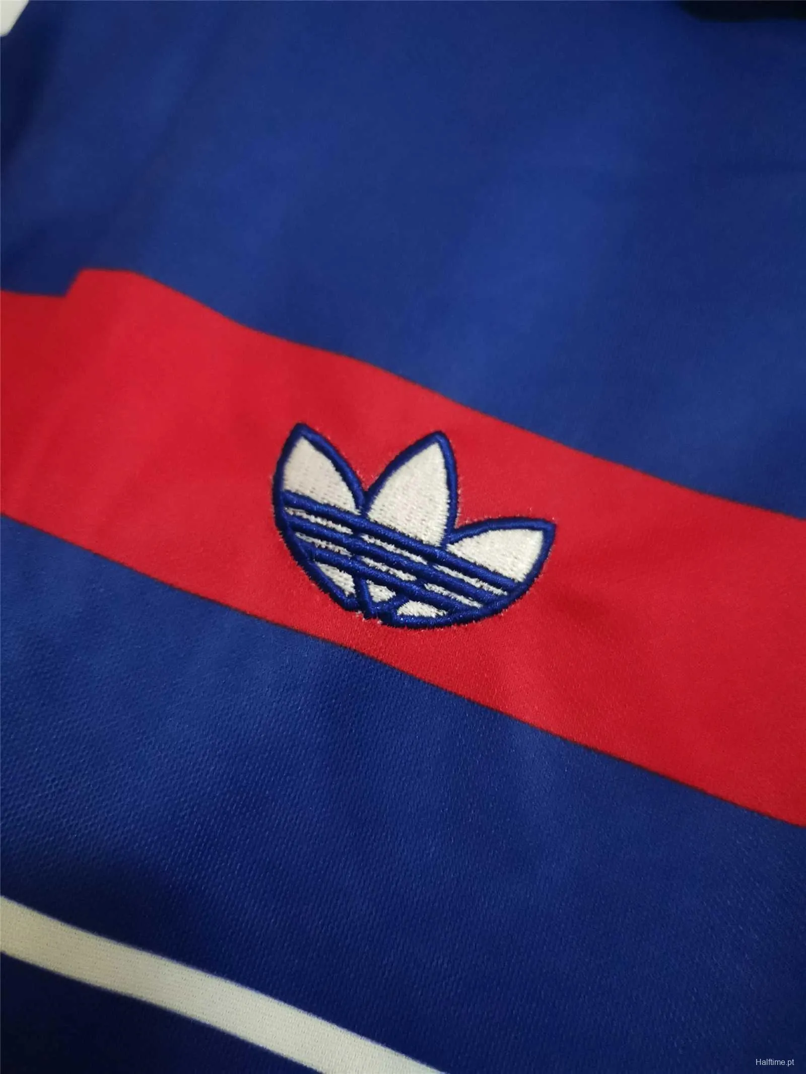 Retro 1984 France Home Soccer Jersey