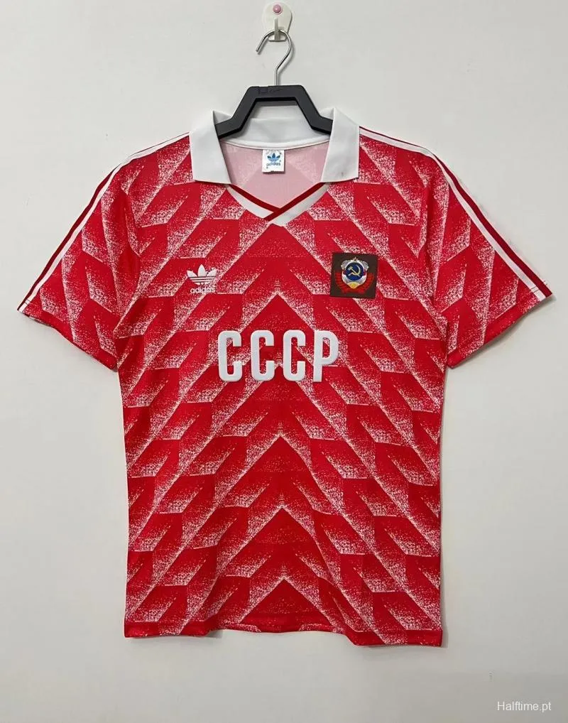 Retro 87/88 USSR Home Soccer Jersey