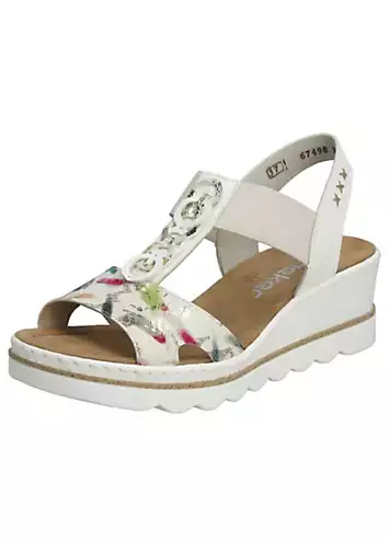 Rieker 67498 Ladies Multi Elasticated Sandals | Grattan