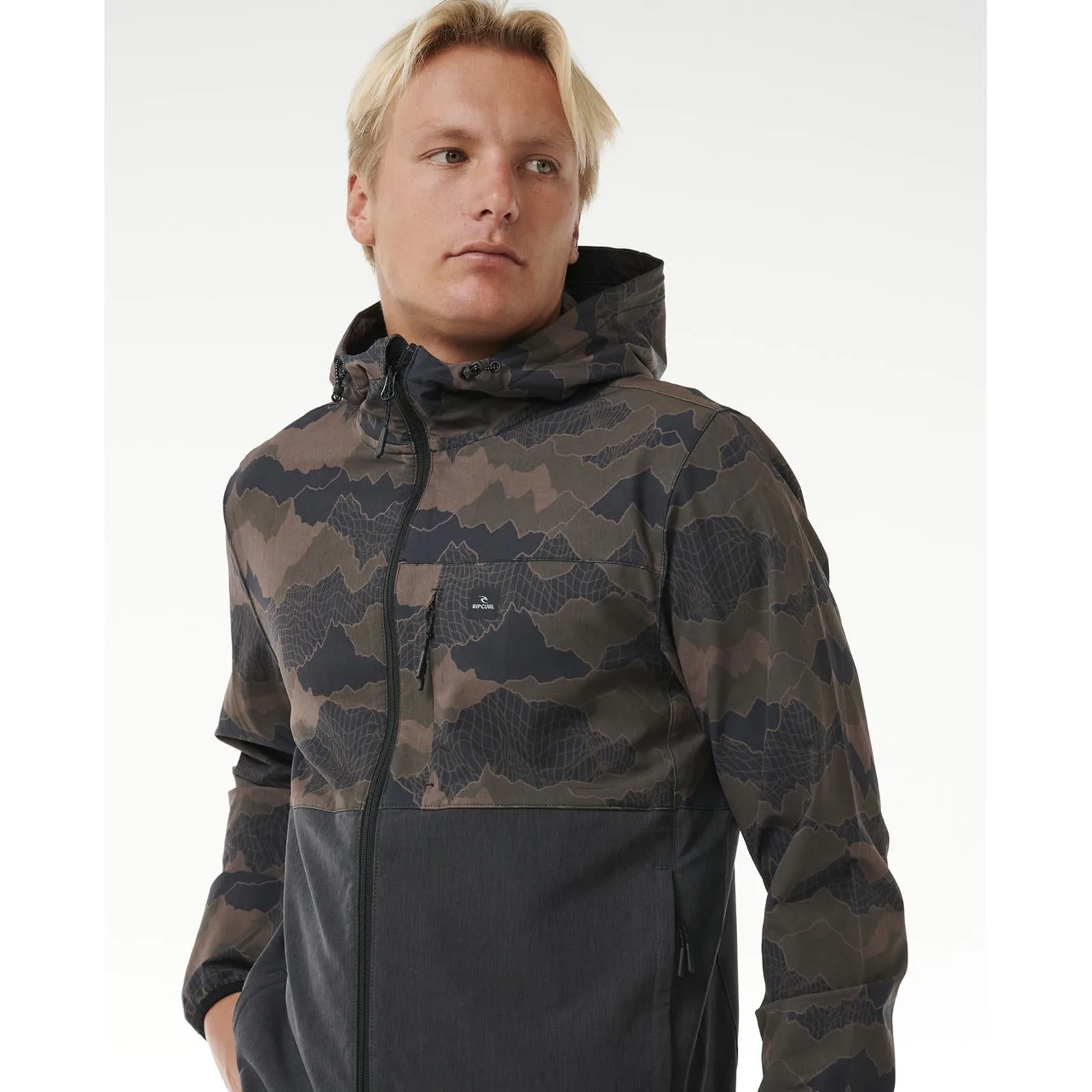 Rip Curl Mens Anti Series Elite Water Repellent Jacket